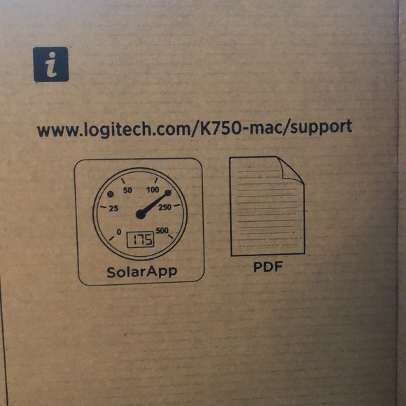 NIB [Logitech] Apple Mac SOLAR Wireless Keyboard K750 - See description! - Picture 11 of 13